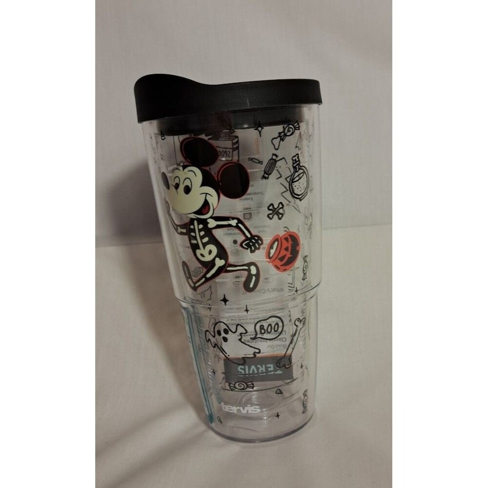 BRAND NEW Disney Mickey Mouse Haunted House 24oz Tervis Tumbler Licensed Nwt